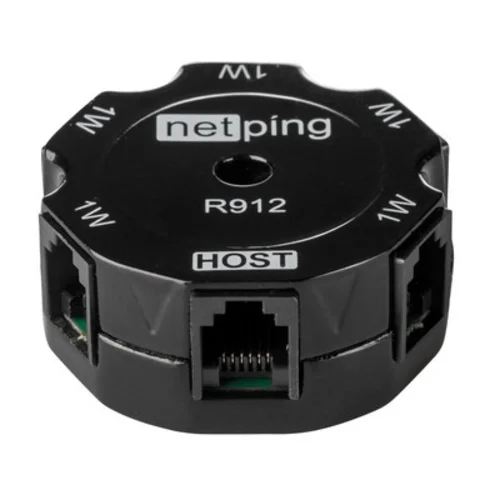 NetPing удлинитель-разветвитель 1-wire на 5 портов, модель R912R1